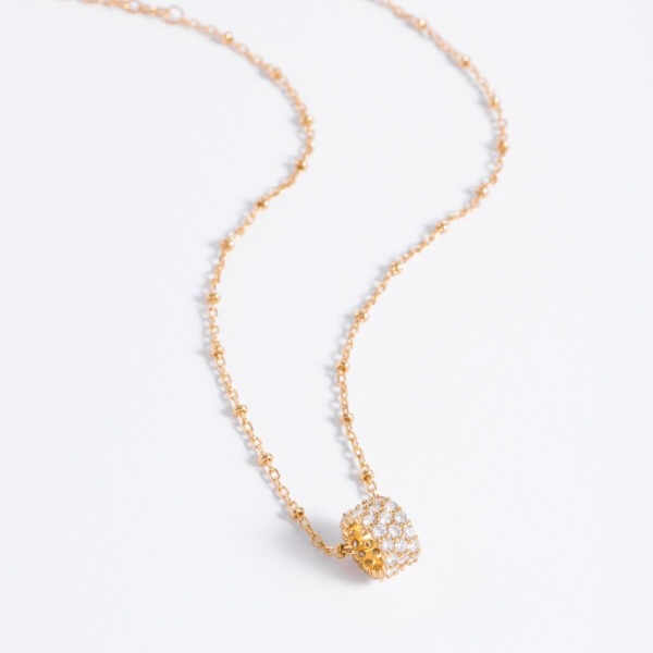 Collar Cilindro Brillante